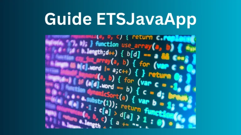 Guide ETSJavaApp