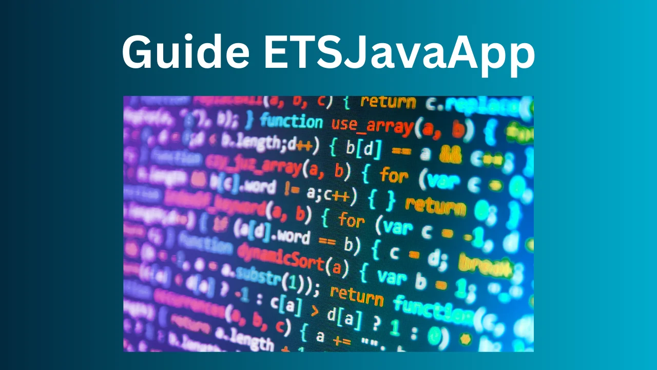 Guide ETSJavaApp