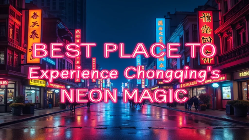 Best Places to Experience Chongqing’s Neon Magic