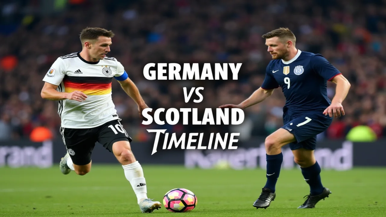 Germany National Football Team vs Scotland National Football Team Timeline