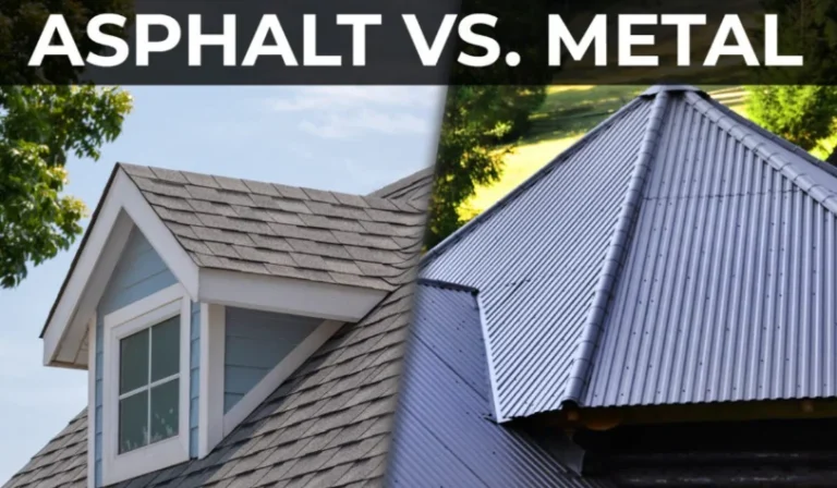 Asphalt Roof Installation vs. Metal Roofing