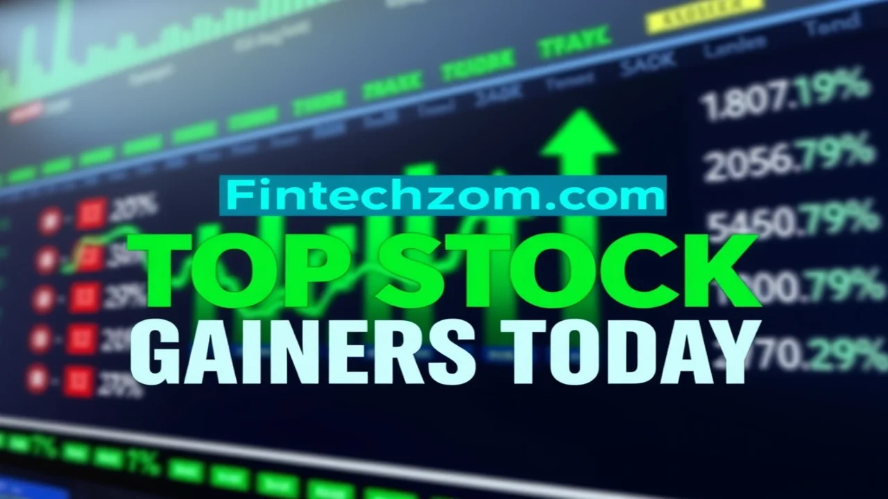 Fintechzoom.com Top Stock Gainers Today