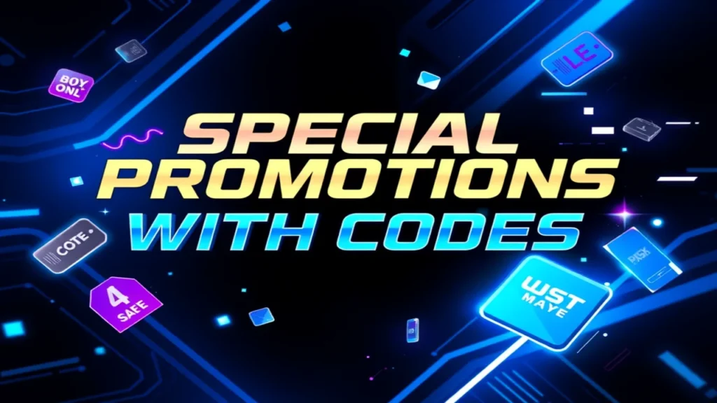 Special Promotions with Codes